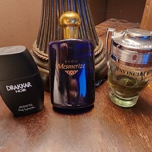 Bundle Mens Fragrance - Drakkar Noir, Mesmerize & Invincible